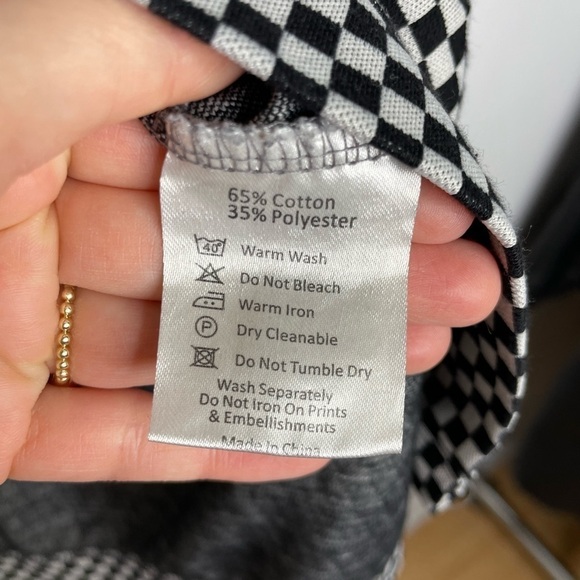 LIFTED Anchors checkers plaid top - Picture 6 of 6